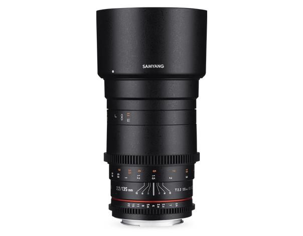 Samyang 135mm T2.2 VDSLR Objektiv für MFT Profil