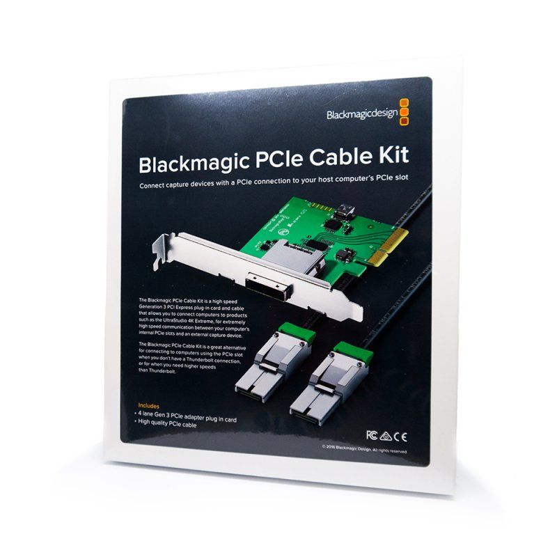 Blackmagic Design PCIe Kabelkit (Karte und Kabel)