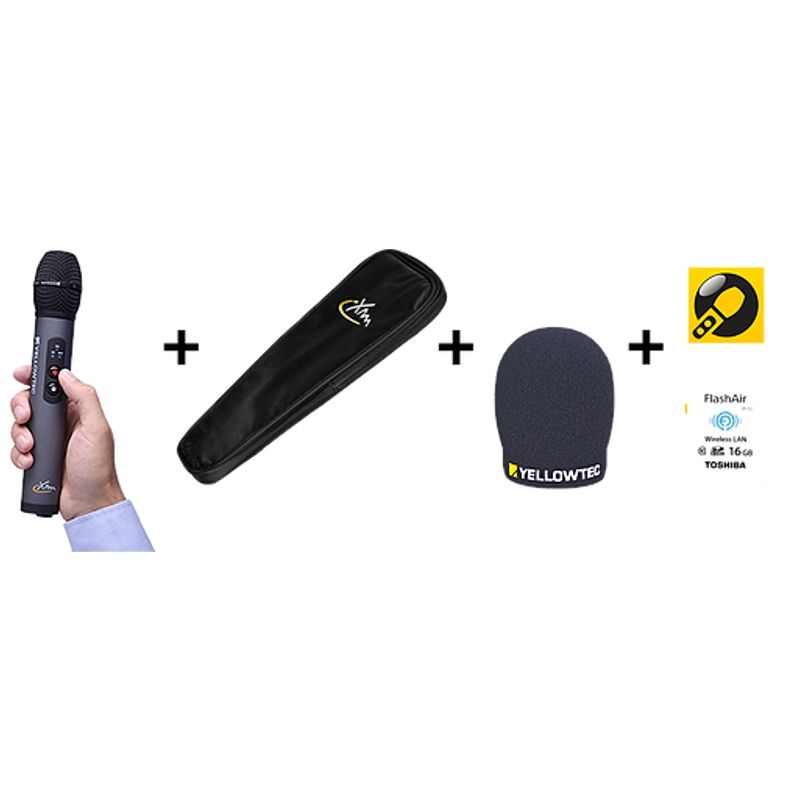 Yellowtec YT5360 iXm WaveLab Bundle mit Pro Kopf Superniere professionelles Aufnahmemikrofon