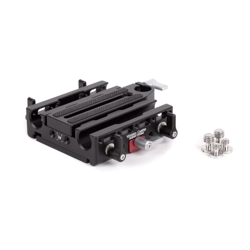 Wooden Camera Unified Baseplate (Sony FS7, Canon C100mkII, C300mkII, C100, C300, C500) Rods