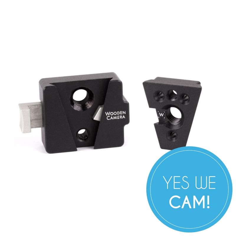 Wooden Camera V-Lock Base Station and Wedge Kit Quick Release