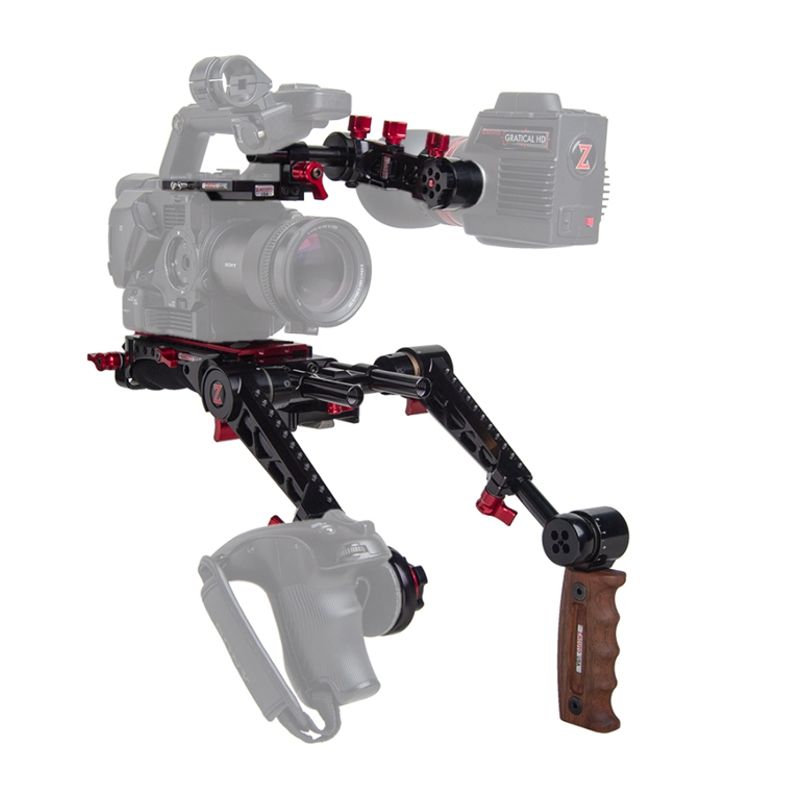 Zacuto Sony FS5 / FS5 II EVF Recoil with Dual Trigger Grips leasen