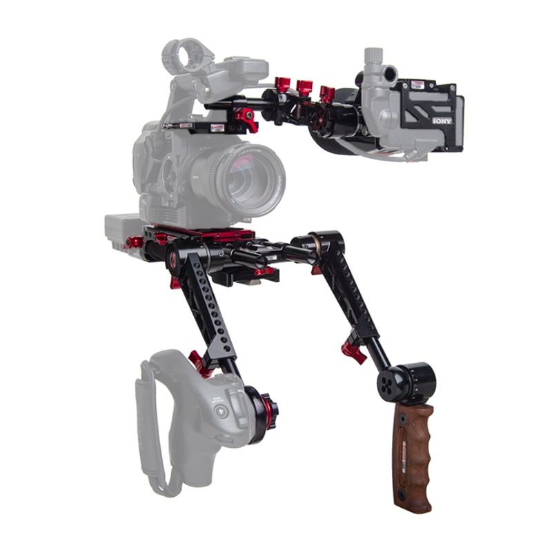 Zacuto Sony FS5 / FS5 II EVF Recoil with Dual Trigger Grips leasen