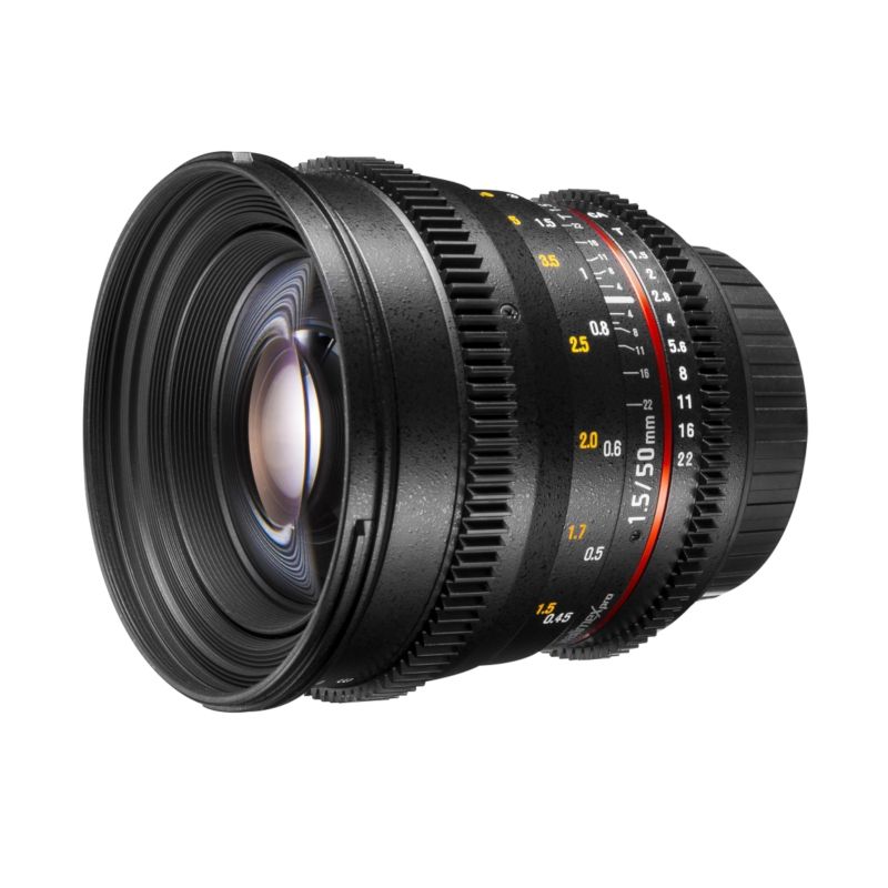 Walimex Pro 50/1,5 Video DSLR Sony E Lichtstärke