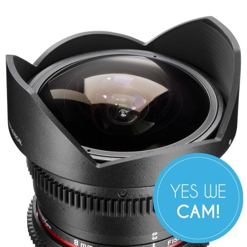 Walimex Pro 8/3,8 Fisheye II Video APS-C Nikon F leistungsstark Walimex Pro 8/3,8 Fisheye II Video APS-C Nikon F leistungsstark
