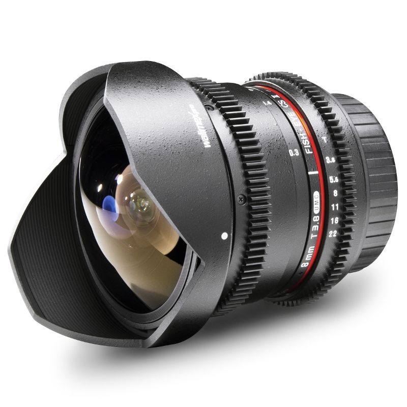 Walimex Pro 8/3,8 Fisheye II Video APS-C Nikon F günstig