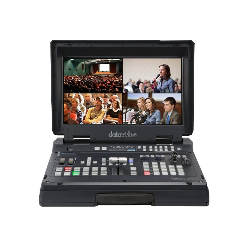 Datavideo HS-1600T 4-Channel HD/SD HDBaseT Portable Video Streaming Studio Monitor