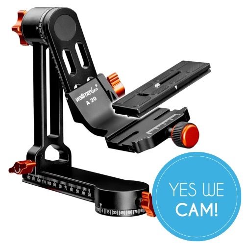 Walimex Pro Aluminium Gimbal Head Stativkopf A20 Schnellwechselplatte Walimex Pro Aluminium Gimbal Head Stativkopf A20 Schnellwechselplatte