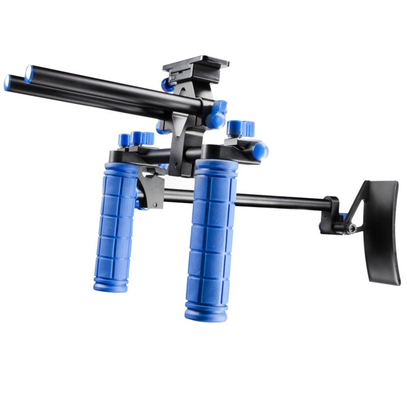 Walimex Pro Hand-Schulter-Videostativ Cineast III Schoulderrig