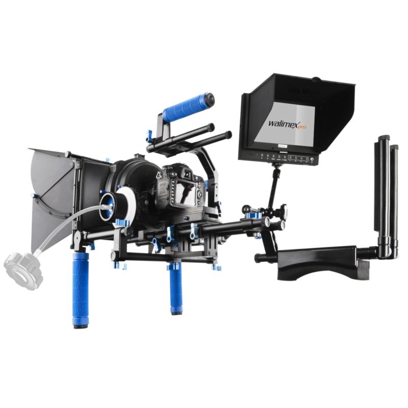Walimex Pro Video Rig Komplettset, 5-tlg. Pro. II Kit