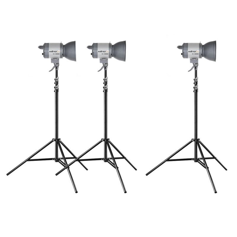 Walimex Pro Set Quarzlight VC-1000Q/1000Q/1000Q Dreierset