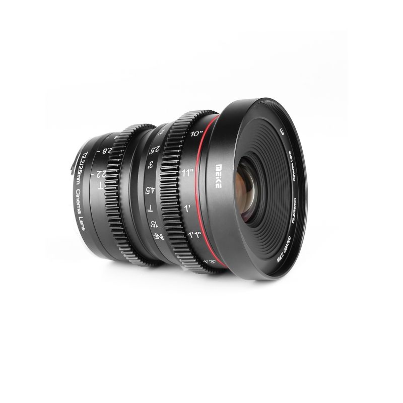 Meike 25mm T2.2 Cine Lens Manuelle Fokussierung