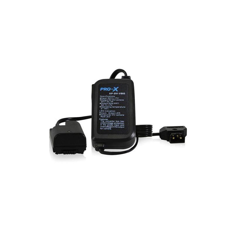Core SWX Power Tap to Panasonic AF100 and HMC Camcorder VBG-Kabel XP-Modell