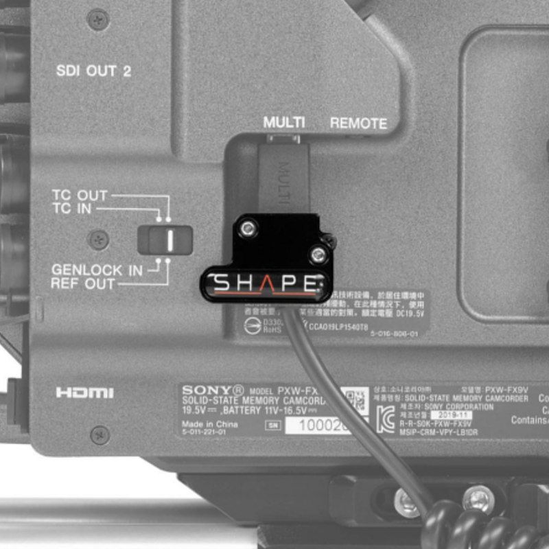 Shape Kabelklemme für Sony FX9 Remote Handle Kamera