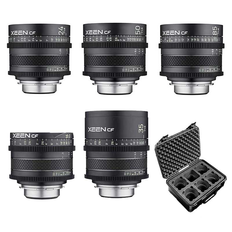 XEEN CF Komplett-Set 5x PL mit Koffer-64875
