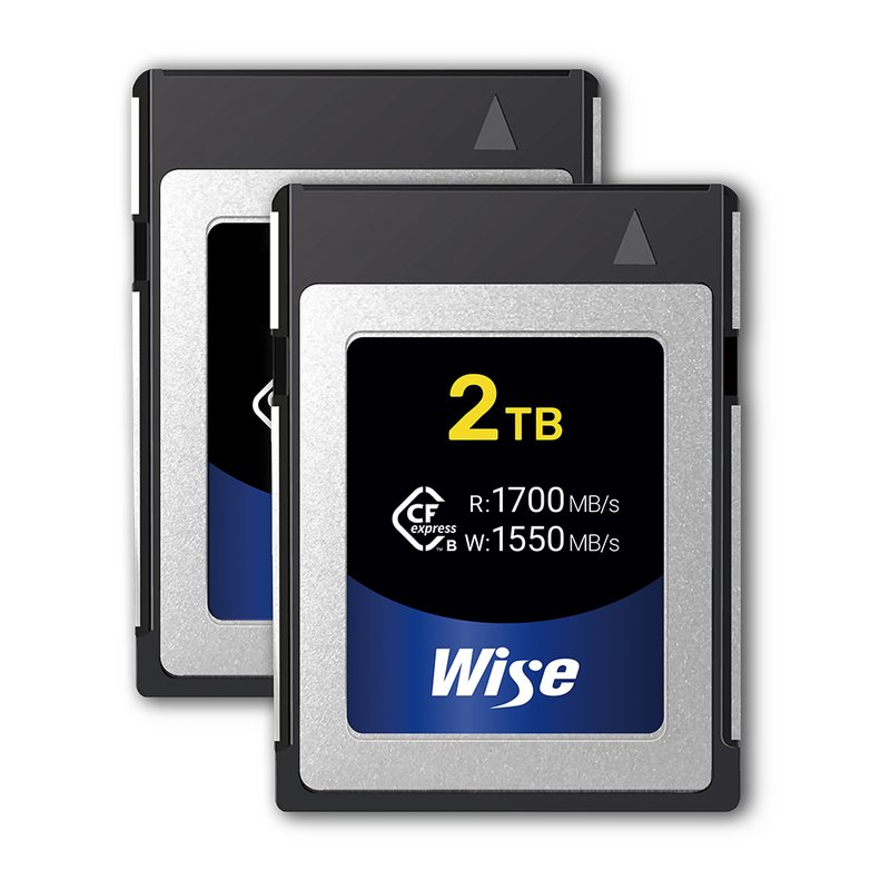 Wise CFexpress 2 TB - 2er-Pack Speicherkarten