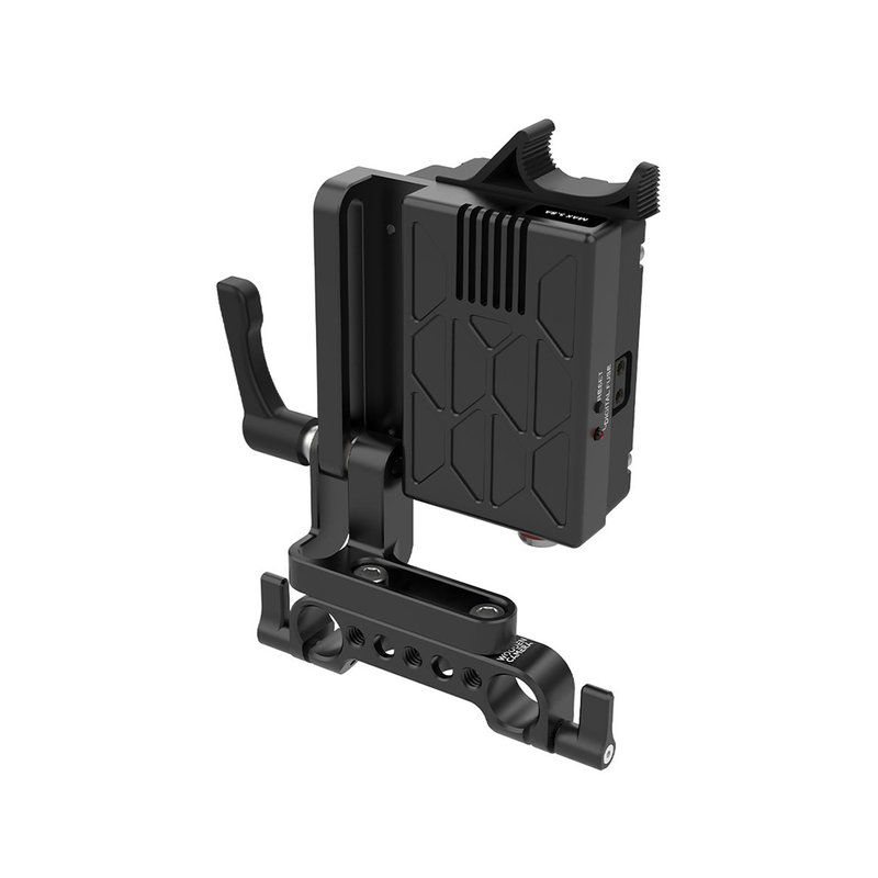 Wooden Camera Micro Battery Slide Pro (Blackmagic Pocket Cinema Camera 6K Pro, V-Mount) D-Tap-Anschluss