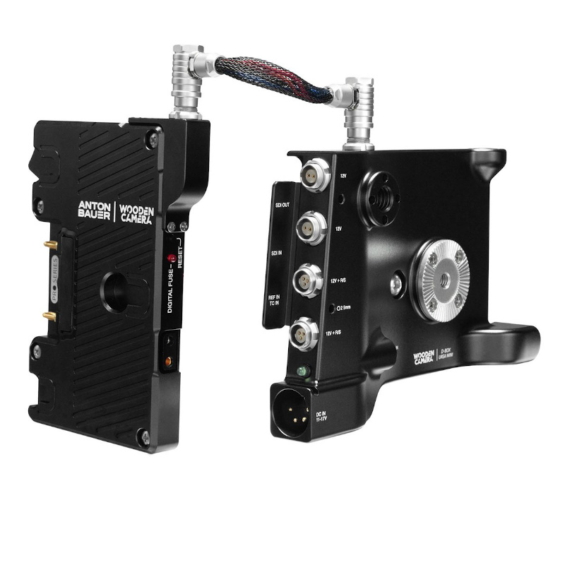 Wooden Camera D-Box Plus URSA Mini Pro 12K, Gold-Mount Stromversorgung