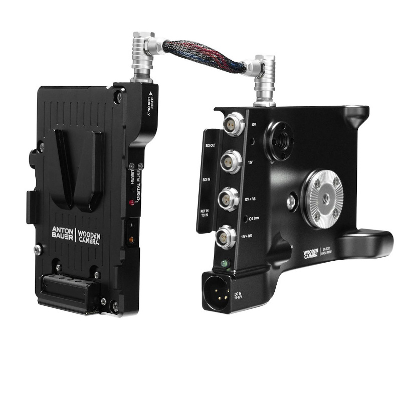 Wooden Camera D-Box Plus URSA Mini Pro 12K, V-Mount Stromverteilung