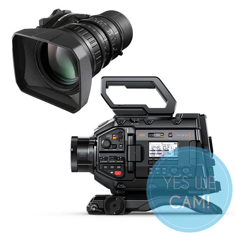 Fujinon 2/3"-Optik LA16x8BRM + Blackmagic Design URSA Broadcast G2 Bundle Fujinon 2/3"-Optik LA16x8BRM + Blackmagic Design URSA Broadcast G2 Bundle
