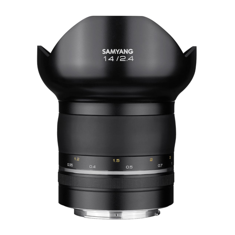 Samyang XP 14mm F2.4 Canon EF Premium MF Objektiv APS-C Sensor