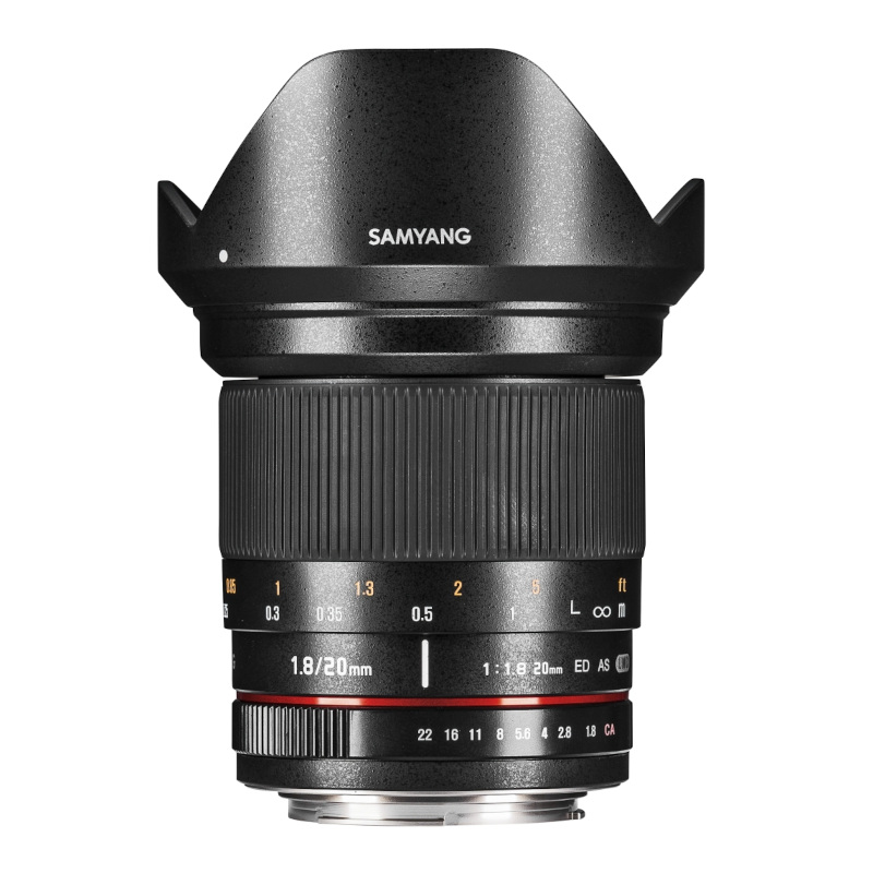 Samyang MF 20mm F1,8 Canon EF Weitwinkelobjektiv