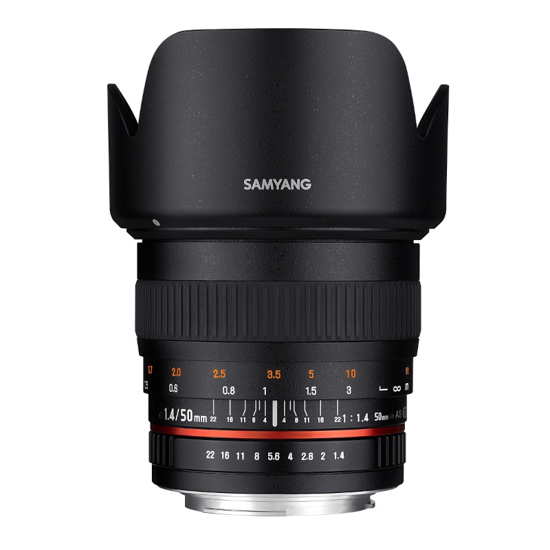 Samyang MF 50mm F1,4 für Canon EF Objektiv