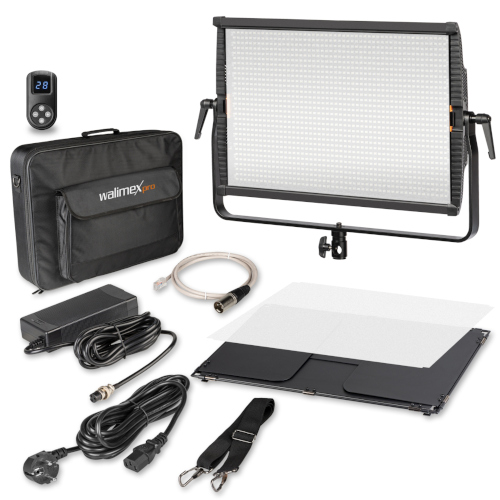 Walimex pro LED Niova 150-F Pro 150W Bi Color Lieferumfang Walimex pro LED Niova 150-F Pro 150W Bi Color Lieferumfang